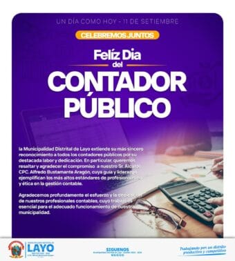 𝗙𝗘𝗟Í𝗭 𝗗Í𝗔 𝗗𝗘𝗟 𝗖𝗢𝗡𝗧𝗔𝗗𝗢𝗥 𝗣Ú𝗕𝗟𝗜𝗖𝗢