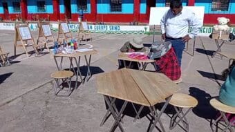 BIBLIOTECA MUNICIPAL EN LA I. E. CUSIBAMBA LAYO 2025