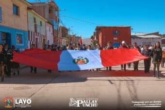 𝗖𝗢𝗡 𝗢𝗥𝗚𝗨𝗟𝗟𝗢 𝗦𝗘 𝗥𝗘𝗔𝗟𝗜𝗭Ó 𝗘𝗟 𝗗𝗘𝗦𝗙𝗜𝗟𝗘 𝗖Í𝗩𝗜𝗖𝗢 𝗣𝗔𝗧𝗥𝗜Ó𝗧𝗜𝗖𝗢 𝗘𝗡 𝗟𝗔𝗬𝗢