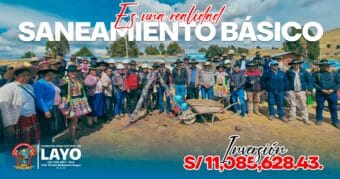𝗠Á𝗦 𝗗𝗘 𝟭𝟭 𝗠𝗜𝗟𝗟𝗢𝗡𝗘𝗦 𝗗𝗘 𝗦𝗢𝗟𝗘𝗦 𝗣𝗔𝗥𝗔 𝗘𝗟 𝗦𝗔𝗡𝗘𝗔𝗠𝗜𝗘𝗡𝗧𝗢 𝗕Á𝗦𝗜𝗖𝗢 𝗘𝗡 𝗖.𝗣. 𝗨𝗥𝗜𝗡𝗦𝗔𝗬𝗔 𝗖𝗖𝗢𝗟𝗟𝗔𝗡𝗔