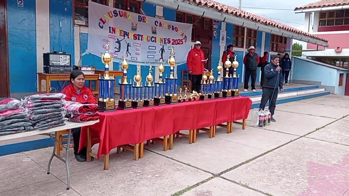 CLAUSURA DEL CAMPEONATO DE ÍNTER INSTITUCIONES