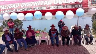 INAUGURACIÓN DE OBRA CARRETERA COMUNIDAD HILATUNGA