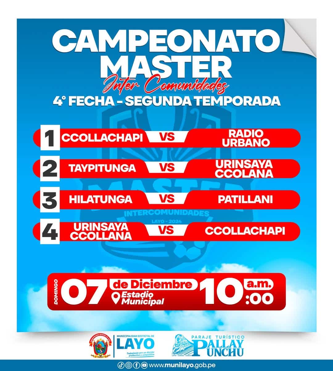 𝗖𝗨𝗔𝗥𝗧𝗔 𝗙𝗘𝗖𝗛𝗔 𝗙𝗘𝗖𝗛𝗔 | 𝗖𝗔𝗠𝗣𝗘𝗢𝗡𝗔𝗧𝗢 𝗠𝗔𝗦𝗧𝗘𝗥 𝟮𝟬𝟮𝟱 | 𝗦𝗘𝗚𝗨𝗡𝗗𝗔 𝗧𝗘𝗠𝗣𝗢𝗥𝗔𝗗𝗔