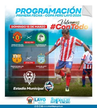 𝗔𝗥𝗥𝗔𝗡𝗖𝗔 𝗟𝗔 𝗖𝗢𝗣𝗔 𝗣𝗘𝗥Ú 𝟮𝟬𝟮𝟲 𝗘𝗡 𝗟𝗔𝗬𝗢