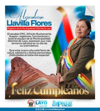 𝗙𝗘𝗟Í𝗭 𝗖𝗨𝗠𝗣𝗟𝗘𝗔Ñ𝗢𝗦, 𝗦𝗿𝗮. 𝗥𝗘𝗚𝗜𝗗𝗢𝗥𝗔 𝗔𝗟𝗘𝗝𝗔𝗡𝗗𝗥𝗜𝗡𝗔 𝗟𝗟𝗔𝗩𝗜𝗟𝗟𝗔 𝗙𝗟𝗢𝗥𝗘𝗦!