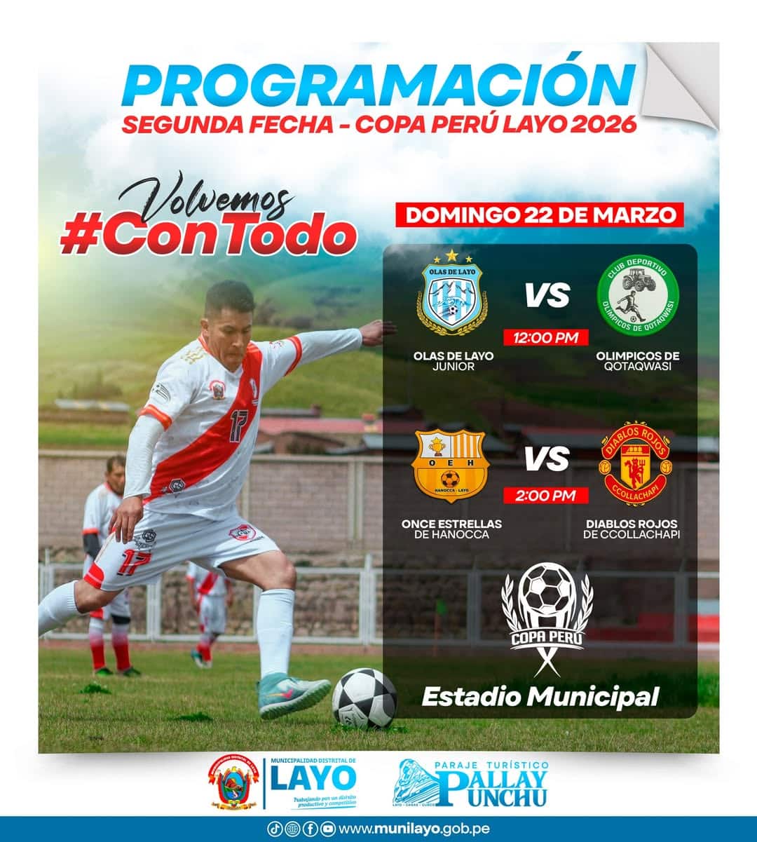 𝗙𝗜𝗫𝗧𝗨𝗥𝗘 𝗖𝗢𝗣𝗔 𝗣𝗘𝗥Ú 𝗟𝗔𝗬𝗢 | 𝗦𝗘𝗚𝗨𝗡𝗗𝗔 𝗙𝗘𝗖𝗛𝗔