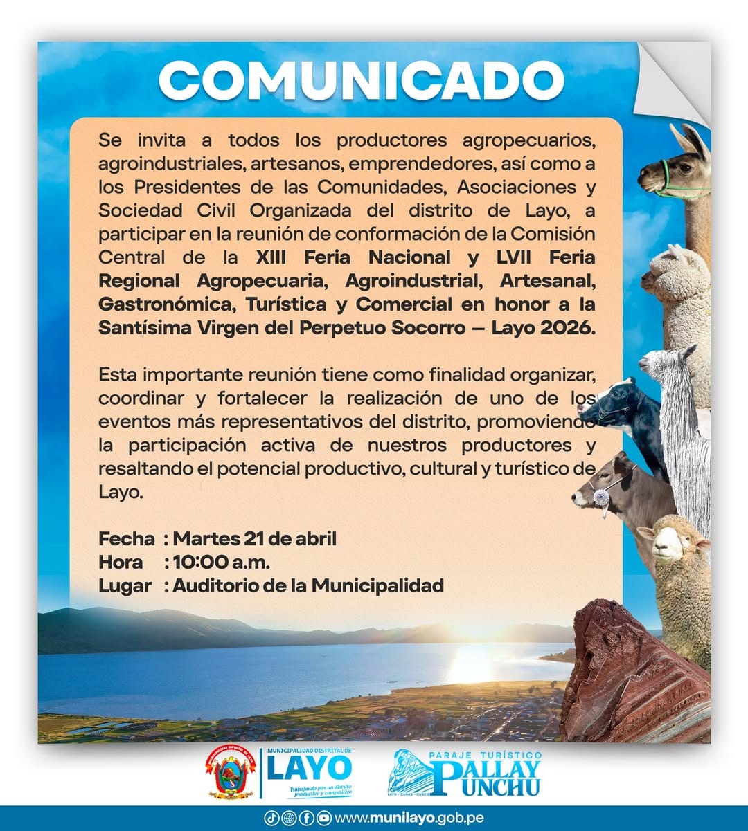 #𝗨𝗥𝗚𝗘𝗡𝗧𝗘 𝗖𝗢𝗠𝗨𝗡𝗜𝗖𝗔𝗗𝗢