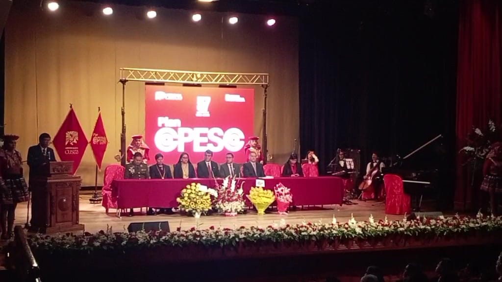 CEREMONIA DE ANIVERSARIO PLAN COPESCO