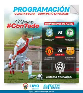 𝗙𝗜𝗫𝗧𝗨𝗥𝗘 𝗖𝗢𝗣𝗔 𝗣𝗘𝗥Ú 𝗟𝗔𝗬𝗢 | 𝗖𝗨𝗔𝗥𝗧𝗔 𝗙𝗘𝗖𝗛𝗔