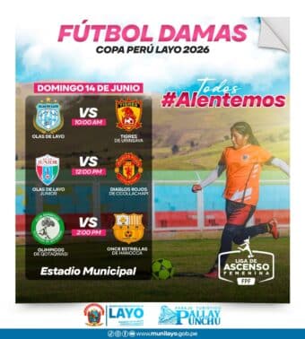 𝗙𝗜𝗫𝗧𝗨𝗥𝗘 𝗖𝗢𝗣𝗔 𝗣𝗘𝗥Ú 𝗟𝗔𝗬𝗢 | 𝗦𝗘𝗚𝗨𝗡𝗗𝗔 𝗙𝗘𝗖𝗛𝗔 - 𝗟𝗜𝗚𝗔 𝗗𝗘 𝗔𝗦𝗖𝗘𝗡𝗦𝗢 𝗙𝗘𝗠𝗘𝗡𝗜𝗡𝗔