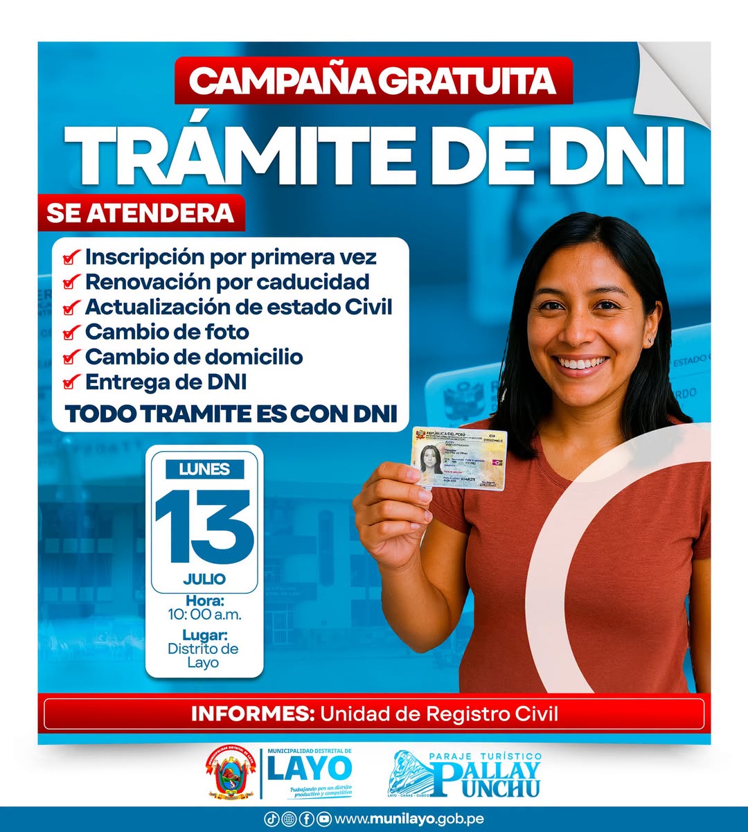 𝗖𝗔𝗠𝗣𝗔Ñ𝗔 𝗚𝗥𝗔𝗧𝗨𝗜𝗧𝗢 𝗗𝗘 𝗧𝗥𝗔𝗠𝗜𝗧𝗘 𝗗𝗘 𝗗𝗡𝗜